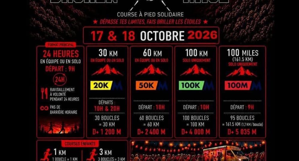 Affiche course adulte