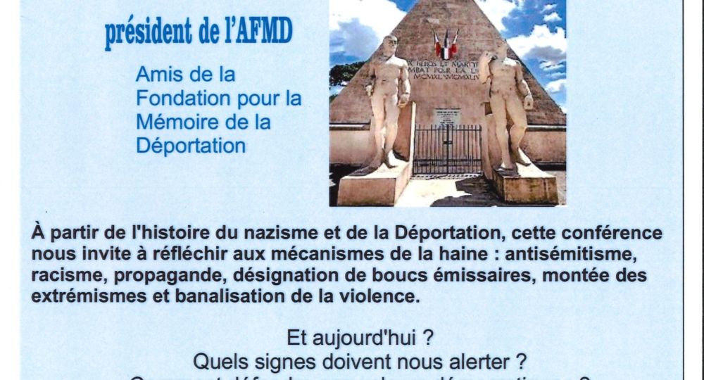 Conférence - De la mémoire à la vigilance_Sanilhac-Sagriès