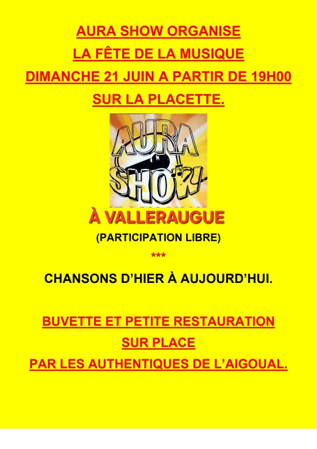 Fête de la Musique sur la Placette_Valleraugue