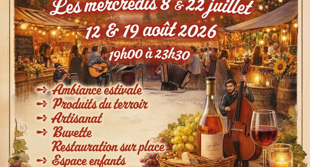 Marché nocturne de Lédignan