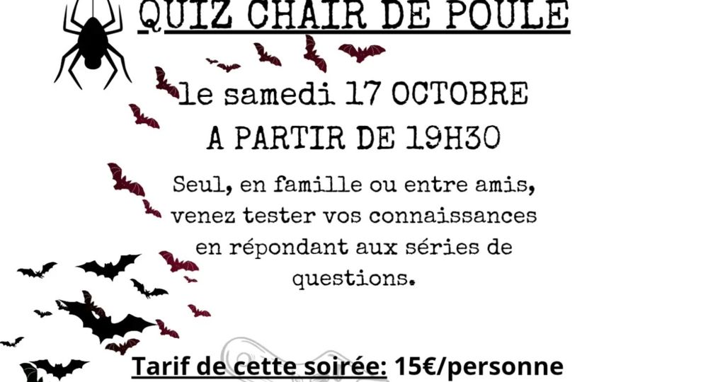 Soirée Quiz - Chair de poule_Remoulins
