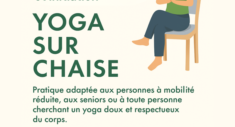 Yoga sur chaise