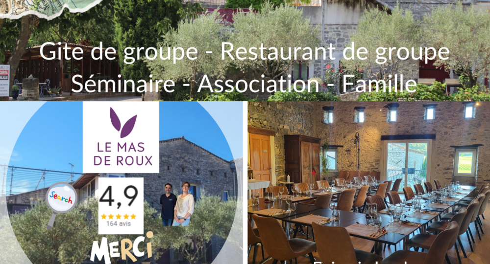 Le Mas de Roux Gite de Groupe Gard