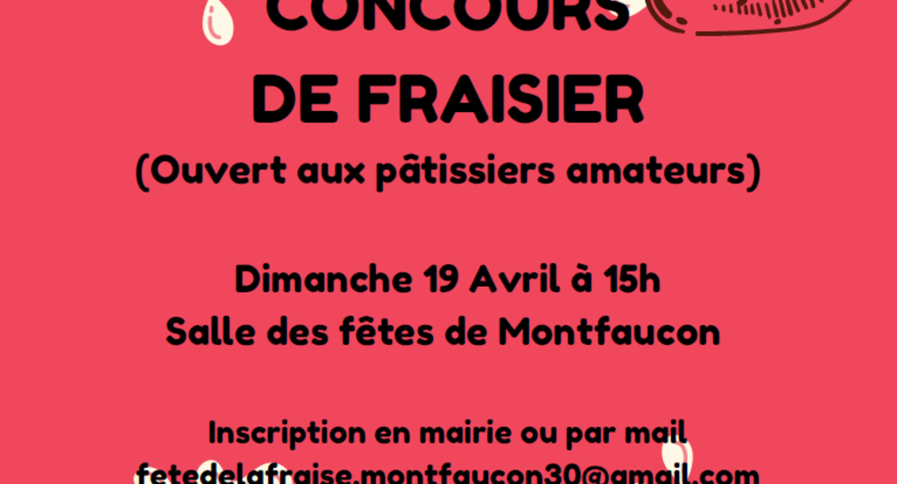 Fête de la fraise à Montfaucon_Montfaucon
