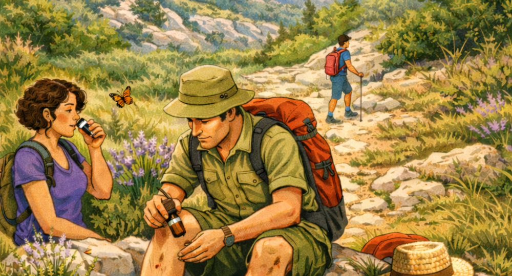 Huilles essentielles et balade à Collogues - Avril en balade 2026