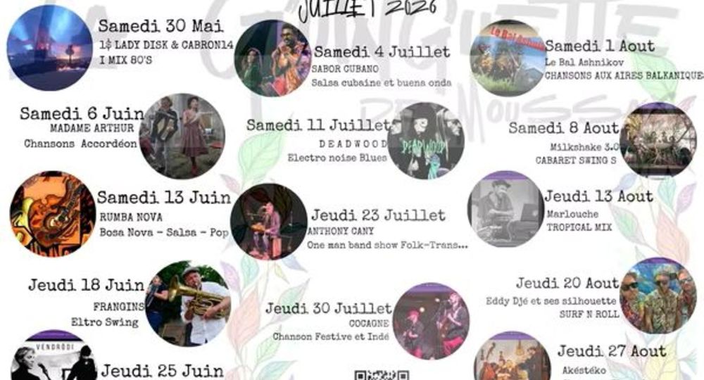 Soirées guinguette à Moussac_Moussac