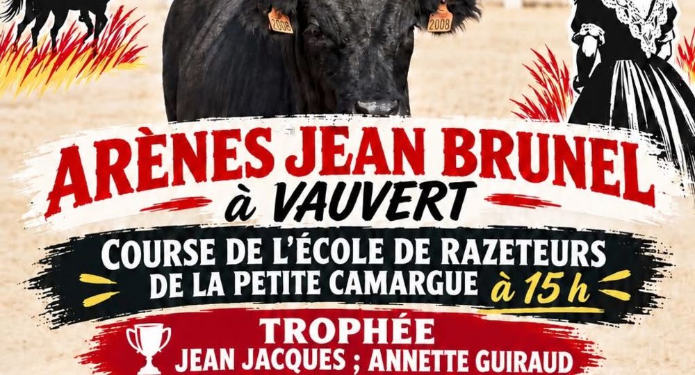 Course camarguaise - Ecole de razeteurs_Vauvert