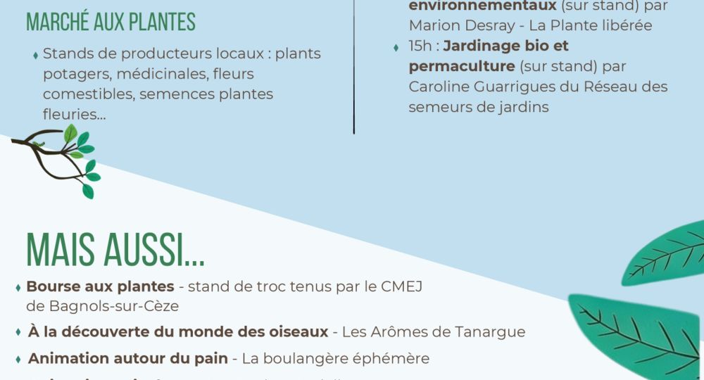 Fête des Jardiniers amateurs_Bagnols-sur-Cèze