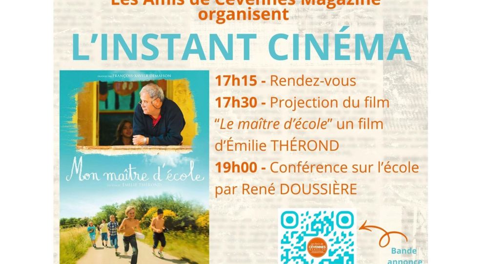 Projection du film “Mon maître d’école”