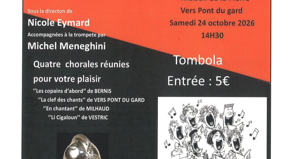 Concert choral solidaire_Vers-Pont-du-Gard