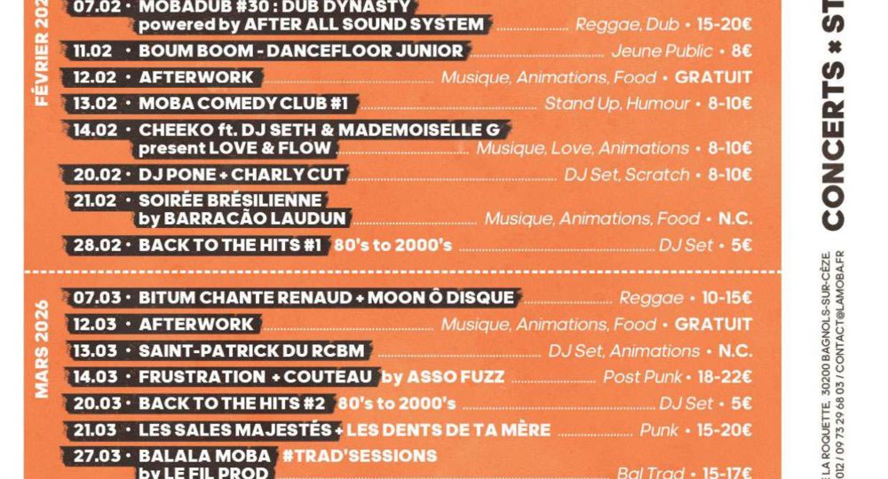 Picon Mon Amour en concert à la Moba_Bagnols-sur-Cèze