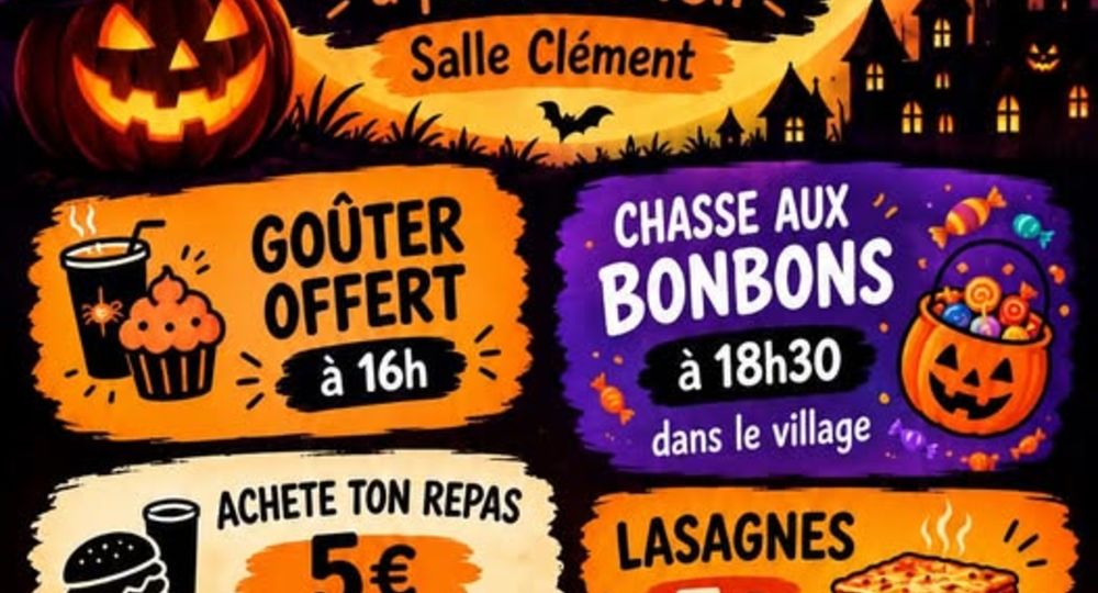Soirée Halloween de l'APE_Collias