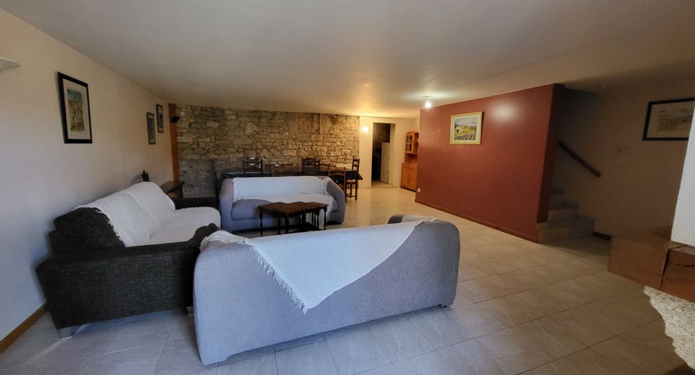 Pièce de vie Gite Pic Saint Loup pour groupe Gard