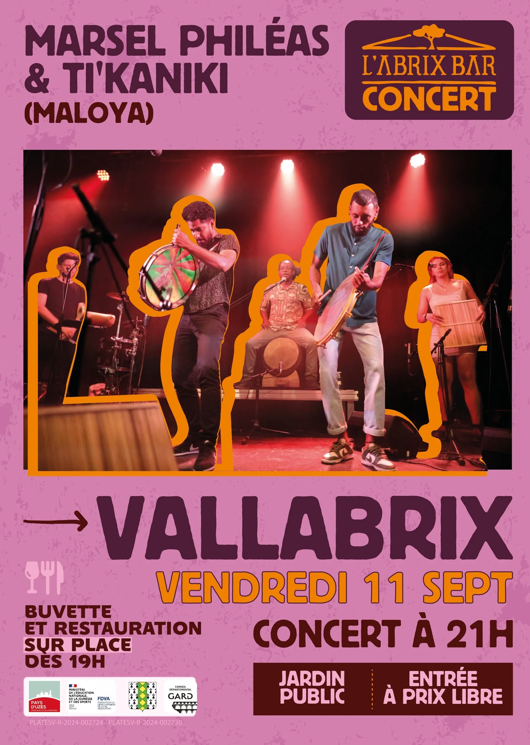 Concert - Ti'kaniki_Vallabrix