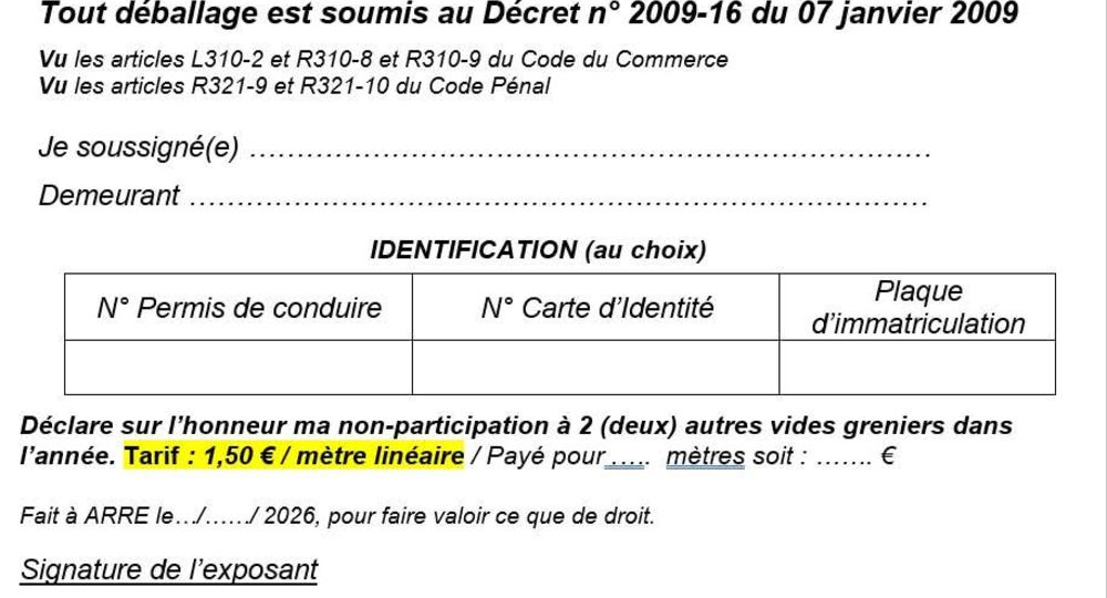 BULLETIN INSCRIPTIONS