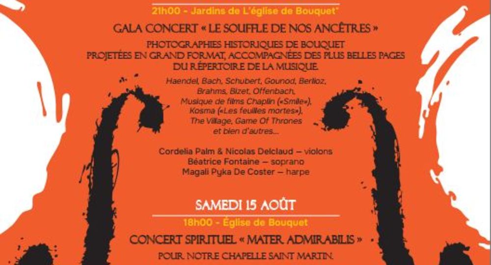 14ème festival Bouquet de Musiques_Bouquet