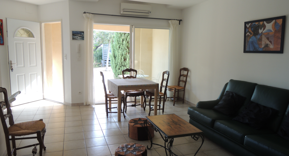 Salon vue loggia