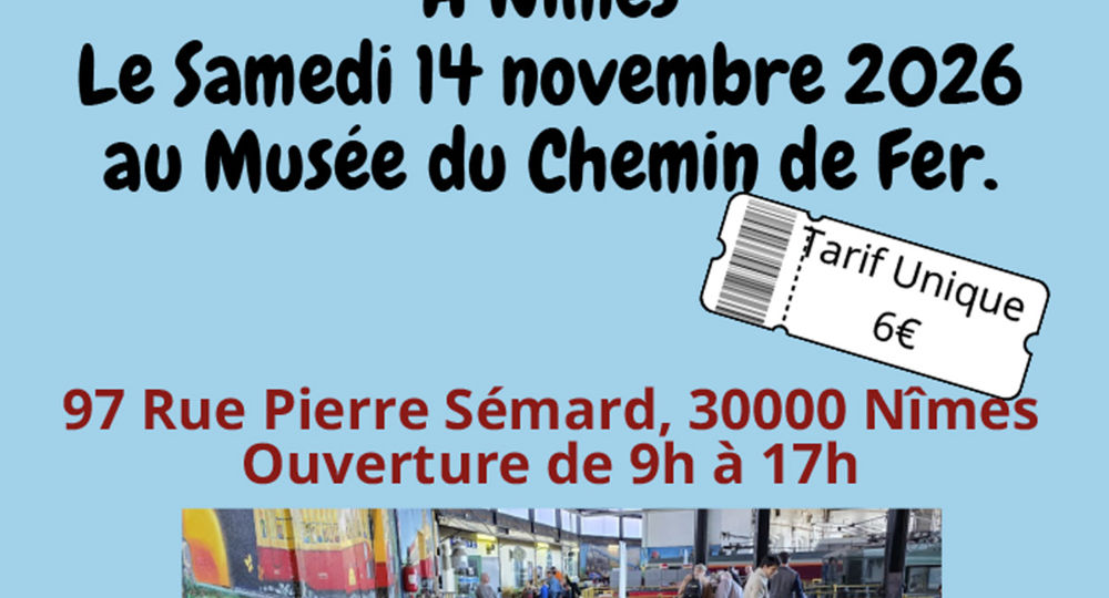 54ème Bourse Ferroviaire_Nîmes