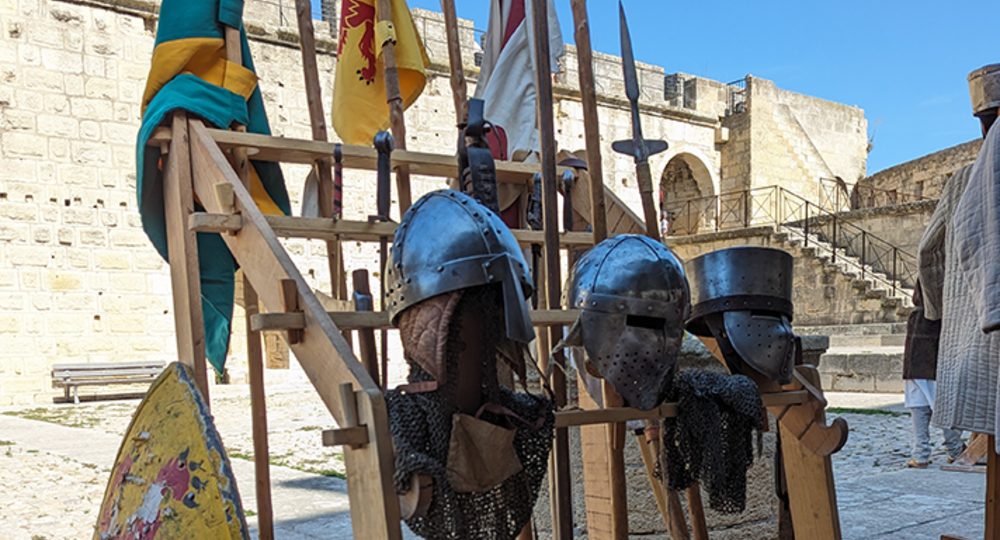 Combats aux remparts - armes