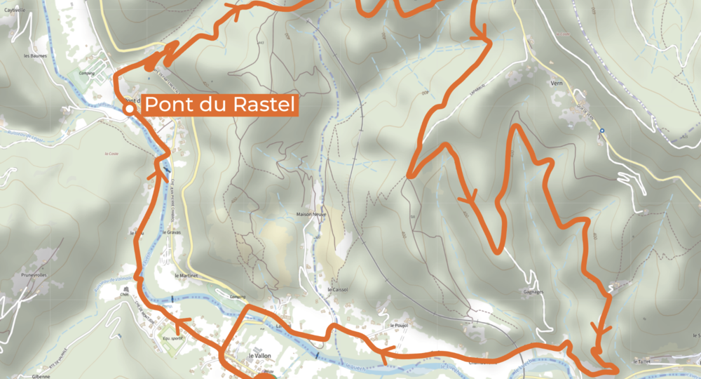 VTT - Viaduc du Luech_Chamborigaud
