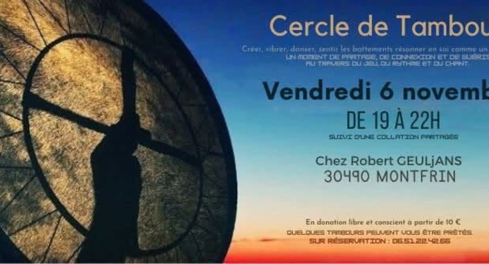 Cercle de tambours chamaniques_Montfrin