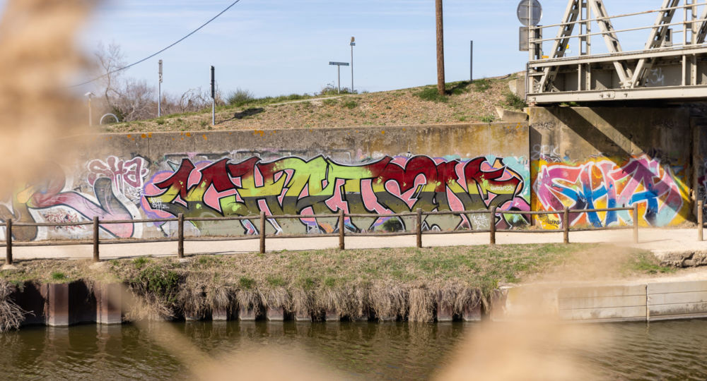 Fresque - Pont des Tourradons_Le Cailar