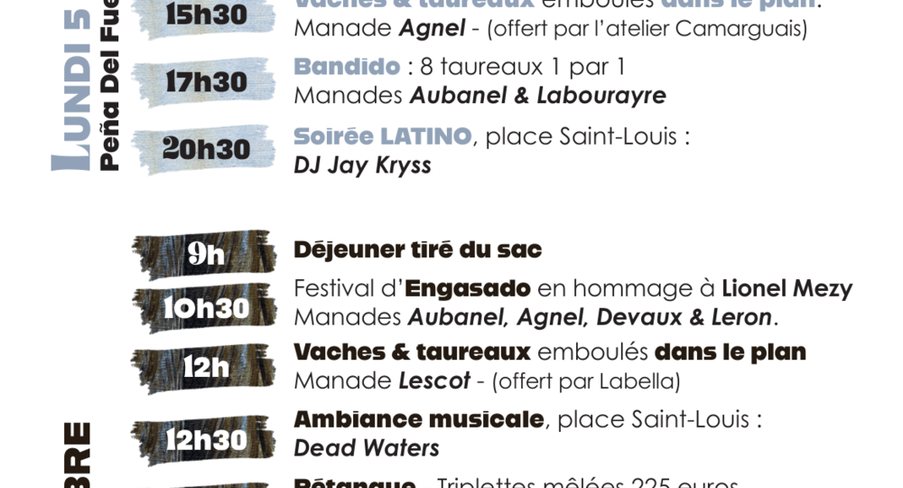 Fête votive d'Aigues-Mortes_Aigues-Mortes