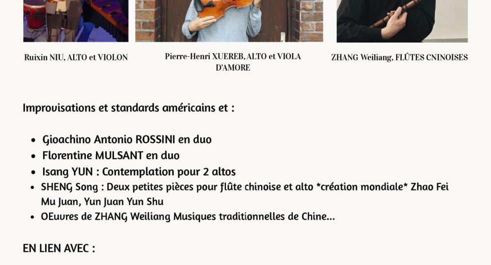Concert - Troisième Triptyque musical en Uzege_Uzès