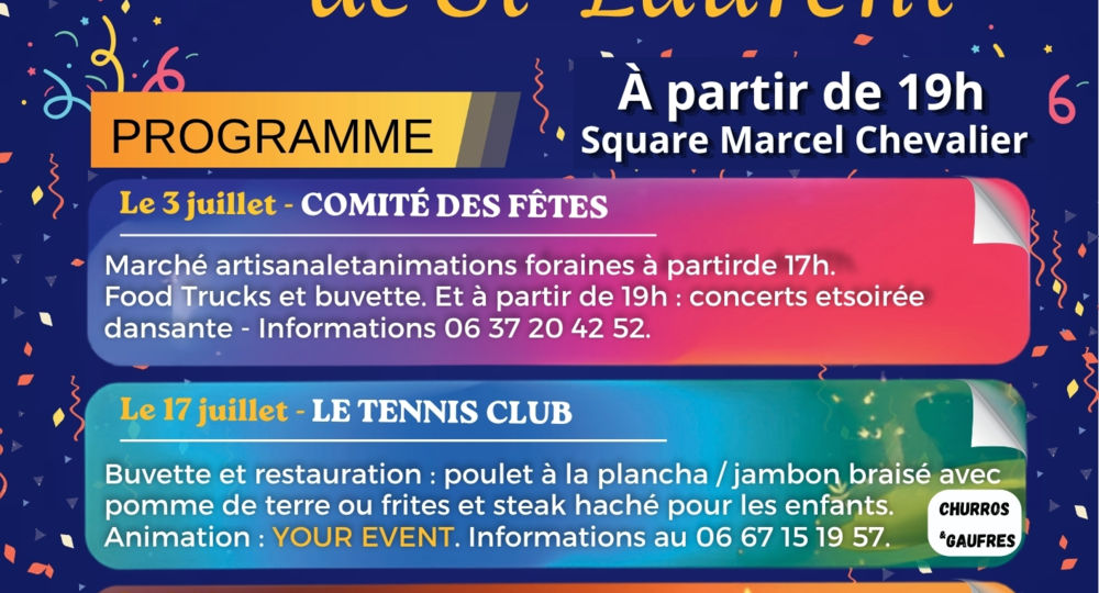 Les vendredis festifs à Saint Laurent des Arbres_Saint-Laurent-des-Arbres