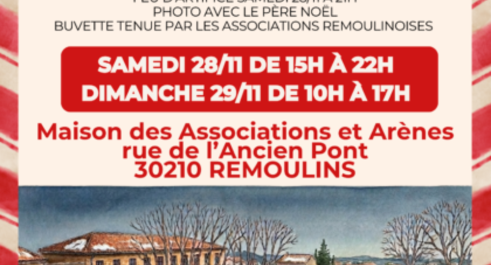 Marché de Noël_Remoulins
