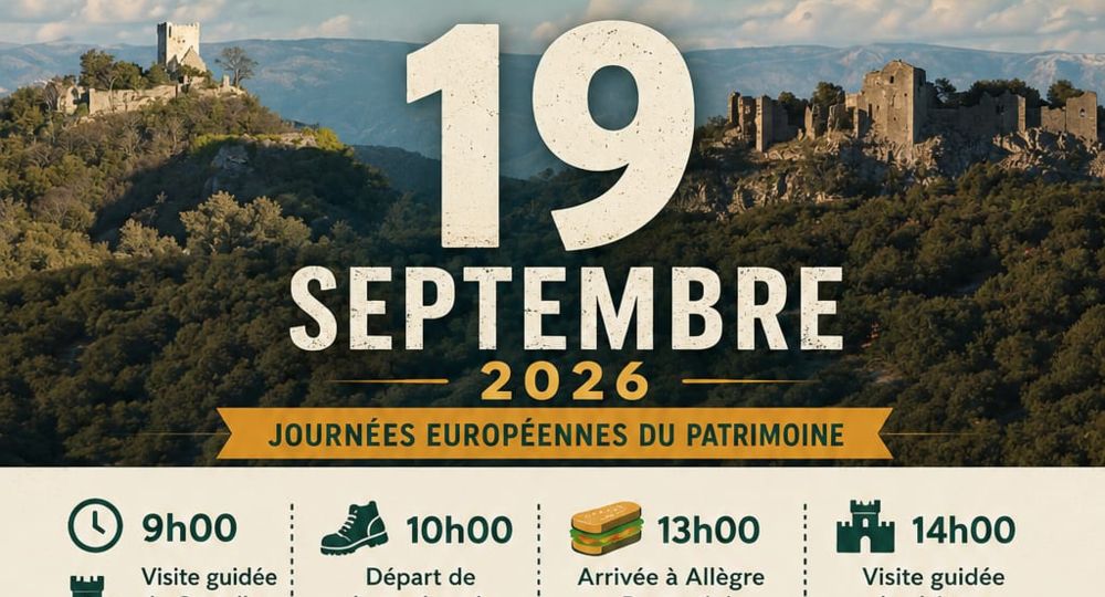 Journées Européennes du Patrimoine 2026 – Randonnée patrimoniale du Castellas de Bouquet au Castrum d'Allègre_Bouquet