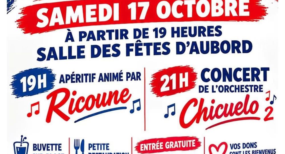 Soirée caritative : sapeurs-pompiers_Aubord