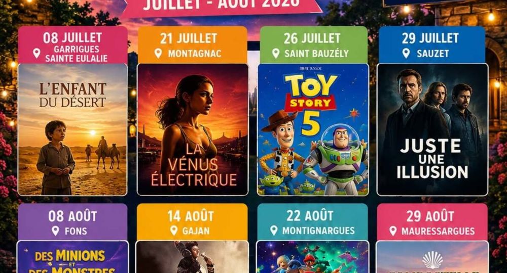 Cinéma en plein air : Des Minions et des Monstres_Fons-Outre-Gardon