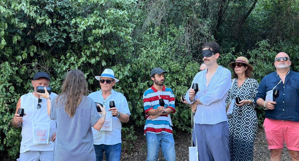 Initiation à la dégustation géosensorielle au Château Mourgues du Grès_Beaucaire