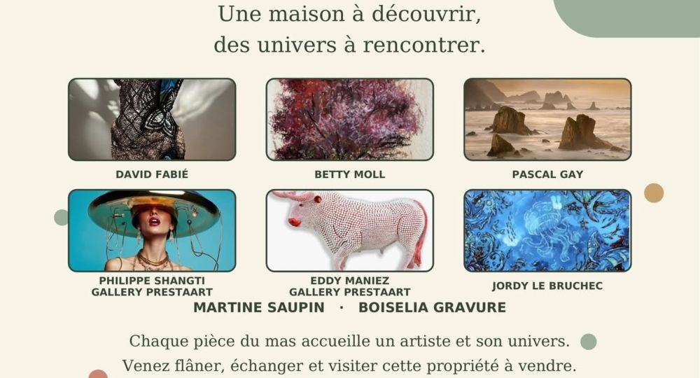 Exposition - Les artiste au mas_Uzès