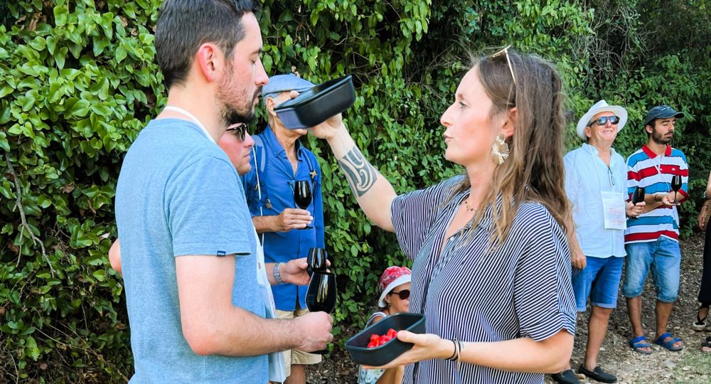 Initiation à la dégustation géosensorielle au Château Mourgues du Grès_Beaucaire