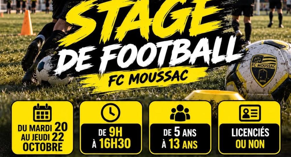 Stage de football - Enfants et Adolescents_Moussac