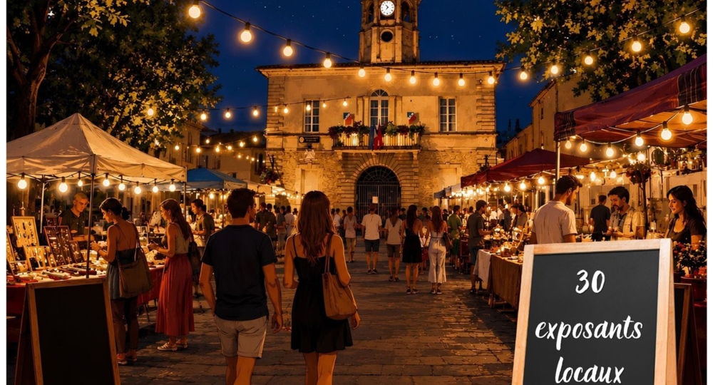 Marché nocturne_Générac