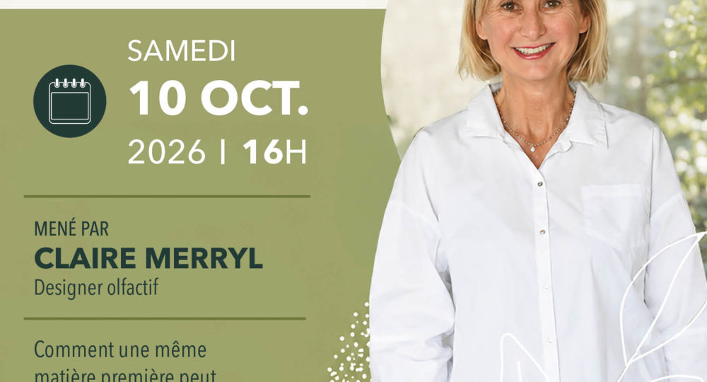 Atelier conférence Parfums & Saveurs 2026_Uzès