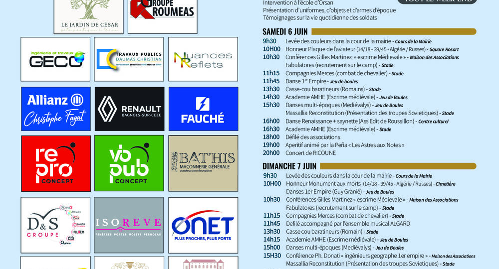 Les weekends historiques d'Orsan_Orsan