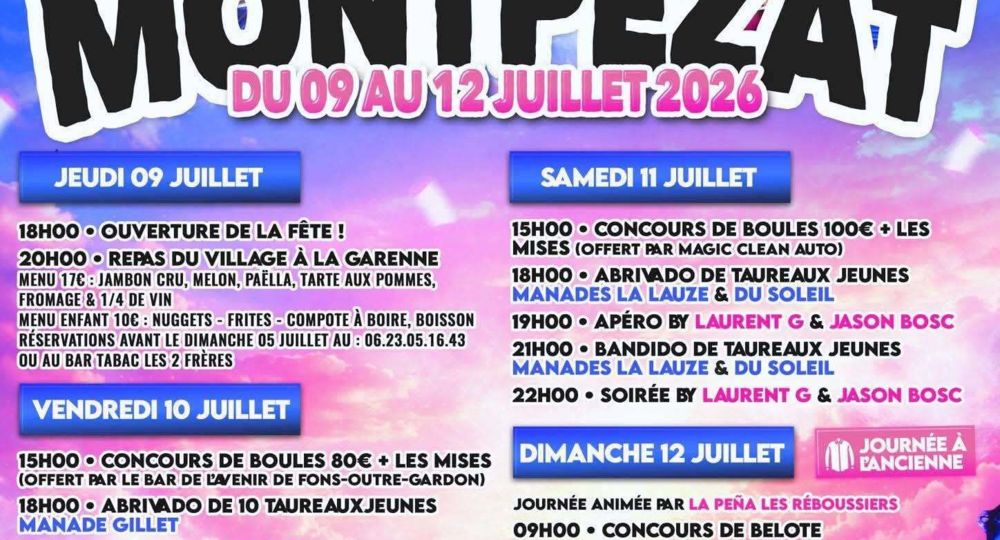 Fête votive de Montpezat_Montpezat