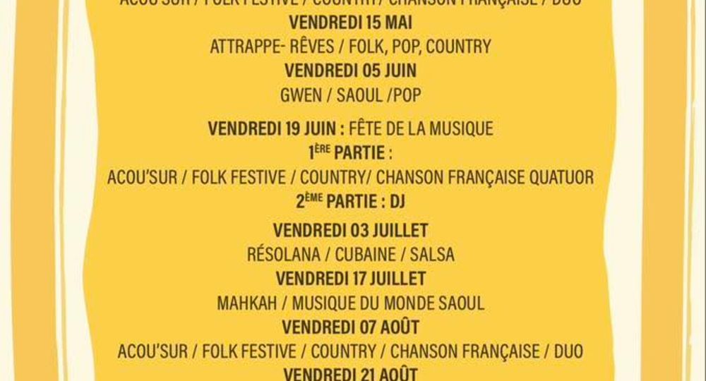 Les apéros du Bistrot de l'Hoste_Domazan