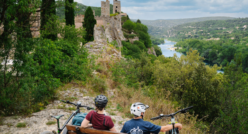 parcours VTT n° 17 : balcon de la vallée du Rhône_Aiguèze