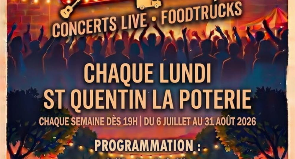 Les guinguettes Pop-Rock de l'été 2026_Saint-Quentin-la-Poterie