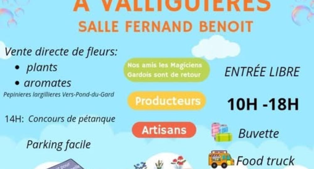 Marché aux fleurs et artisanal