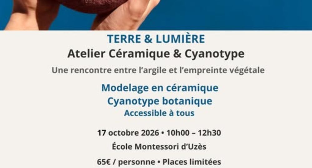Atelier Céramique et Cyanotype_Uzès