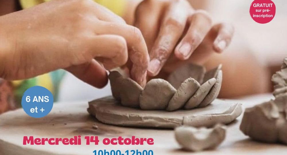 Atelier : “Mon objet gourmand en argile”