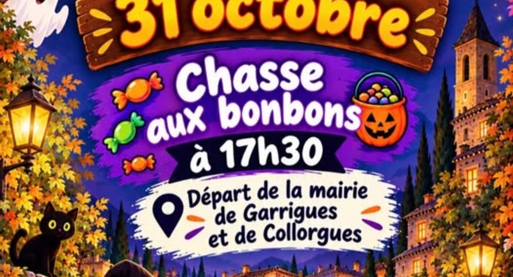 Chasse aux bonbons - Halloween_Garrigues-Sainte-Eulalie