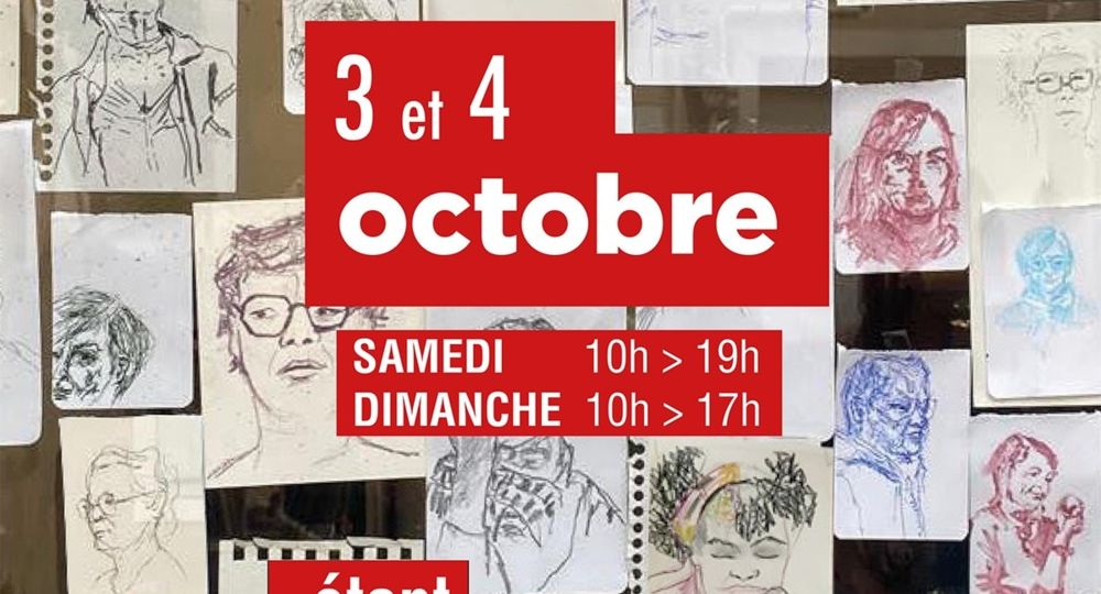 Exposition de dessin : Portraits_Nîmes