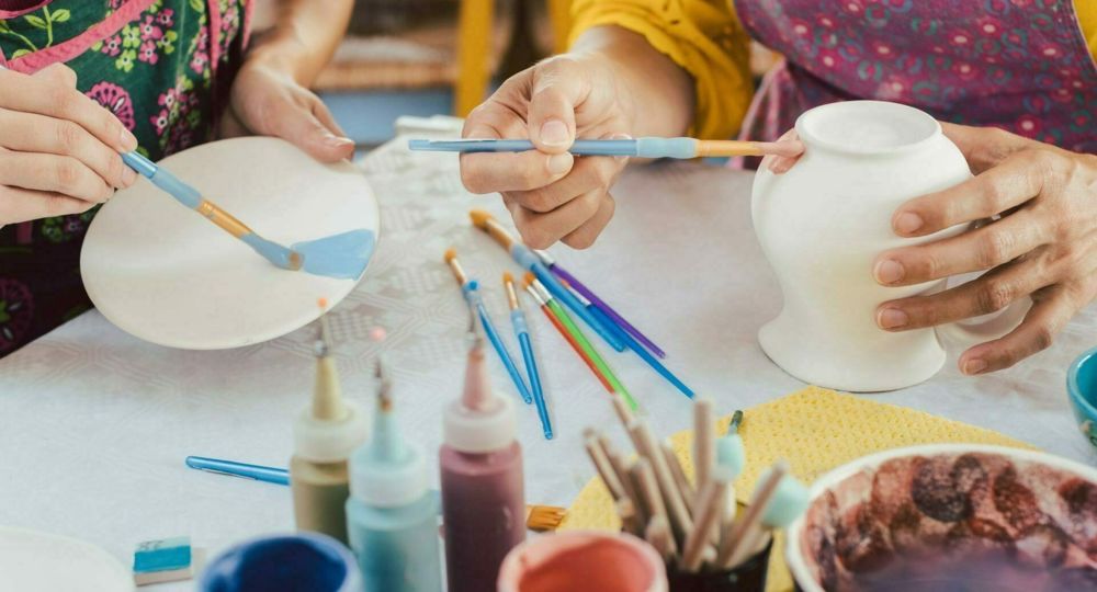 Atelier peinture sur céramique